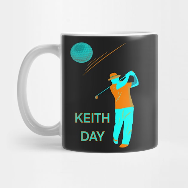 KEITH DAY NOVEMBER 7 RETRO STYLE GOLFER by sailorsam1805